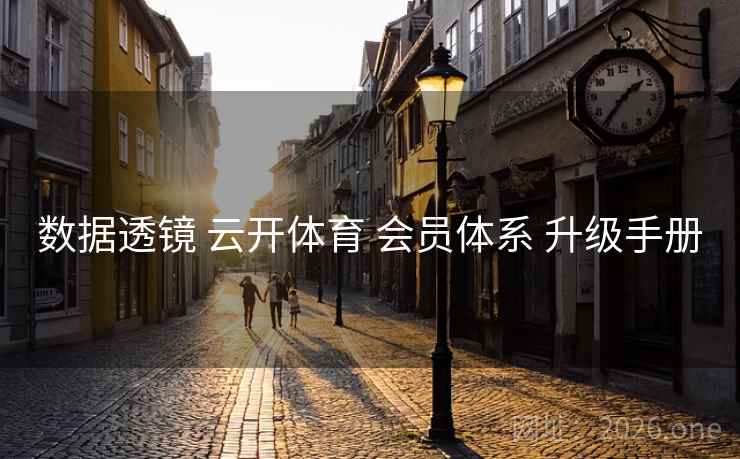 数据透镜 云开体育 会员体系 升级手册