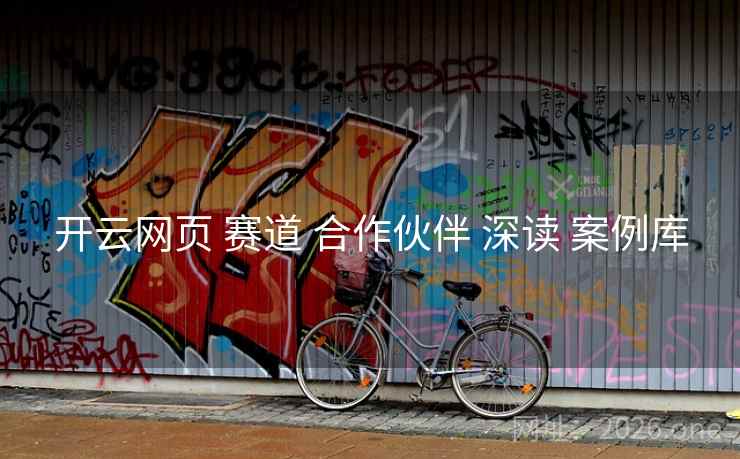 开云网页 赛道 合作伙伴 深读 案例库